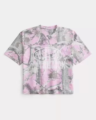 Boxy Crop Posty Co. Grafik-Jersey