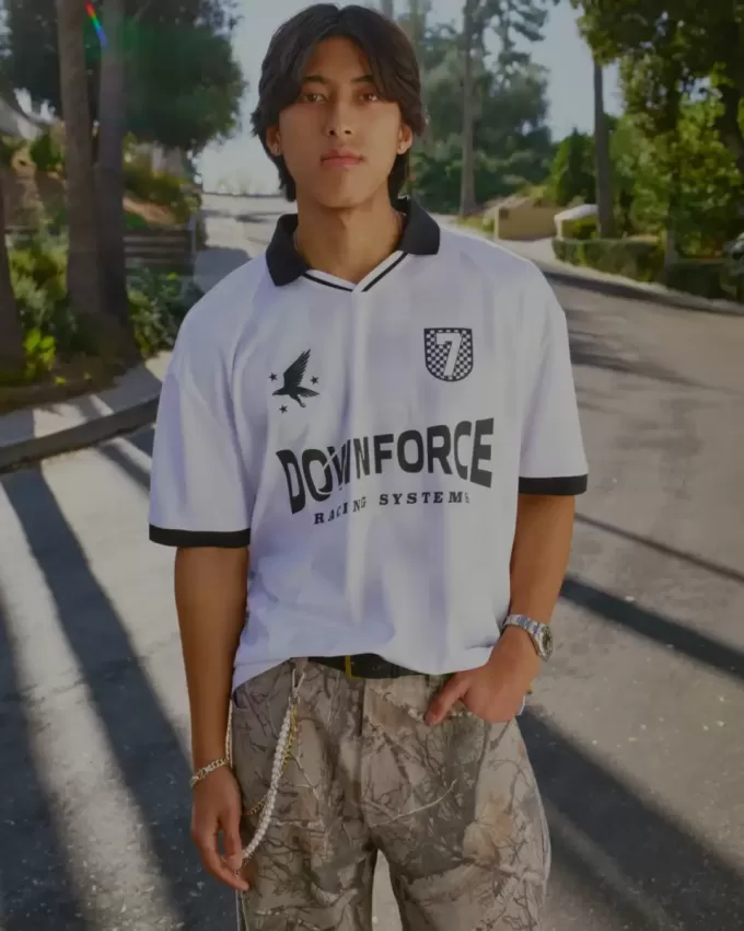 Boxy Downforce Graphic Trikot Boxy Downforce Graphic Trikot