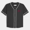 Boxy Dr Pepper Grafik-Baseball-Trikot Boxy Dr Pepper Grafik-Baseball-Trikot