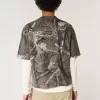 Boxy Heavyweight Crop Camo Rundhals-T-Shirt Boxy Heavyweight Crop Camo Rundhals-T-Shirt