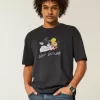 Boxy Heavyweight Looney Tunes Grafik-T-Shirt Boxy Heavyweight Looney Tunes Grafik-T-Shirt