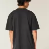 Boxy Heavyweight „No Fear“-T-Shirt mit Grafik Boxy Heavyweight „No Fear“-T-Shirt mit Grafik