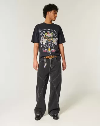 Boxy Heavyweight Oracle Red Bull Racing Grafik-T-Shirt