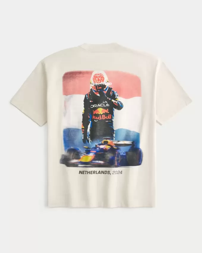 Boxy Heavyweight Oracle Red Bull Racing Grafik-T-Shirt Boxy Heavyweight Oracle Red Bull Racing Grafik-T-Shirt