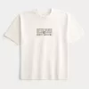 Boxy Heavyweight Outer Banks Grafik-T-Shirt