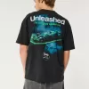 Boxy Heavyweight Stake F1 Team Kick Sauber Grafik-T-Shirt Boxy Heavyweight Stake F1 Team Kick Sauber Grafik-T-Shirt