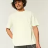 Boxy Heavyweight T-Shirt mit Rundhalsausschnitt Boxy Heavyweight T-Shirt mit Rundhalsausschnitt
