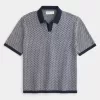 Boxy Kurzarm-Pullover-Polo Boxy Kurzarm-Pullover-Polo