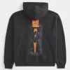 Boxy McLaren Graphic Zip-Up Hoodie