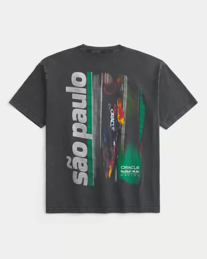 Boxy Oracle Red Bull Racing Grafik-T-Shirt Boxy Oracle Red Bull Racing Grafik-T-Shirt