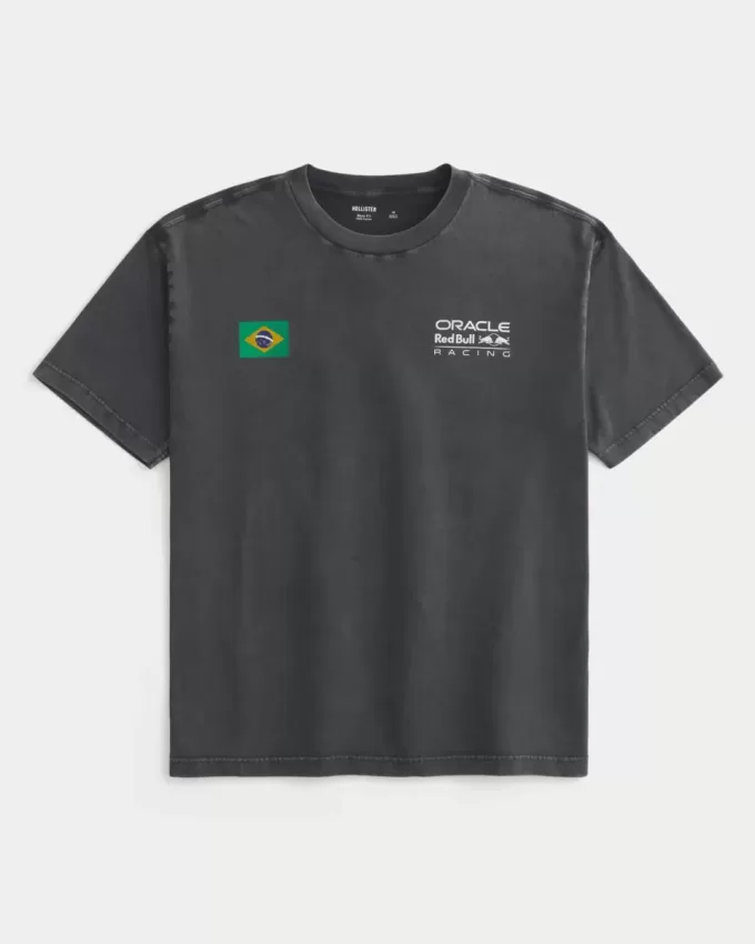 Boxy Oracle Red Bull Racing Grafik-T-Shirt Boxy Oracle Red Bull Racing Grafik-T-Shirt
