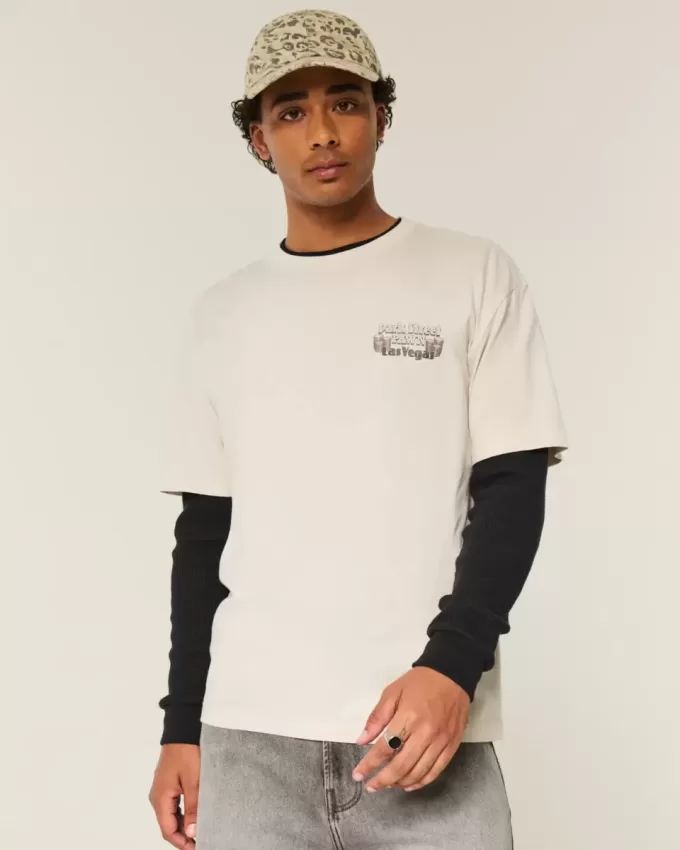 Boxy Park Street Pawn Grafik-T-Shirt Boxy Park Street Pawn Grafik-T-Shirt