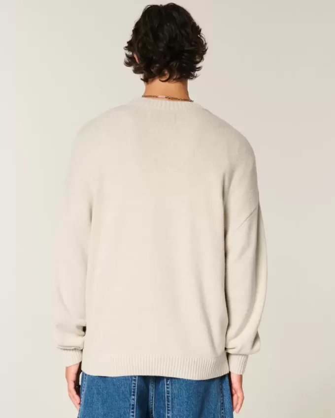 Boxy Racing Graphic Crew-Sweatshirt Boxy Racing Graphic Crew-Sweatshirt