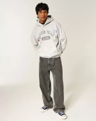 Boxy Senior Year 2026 Grafik-Hoodie