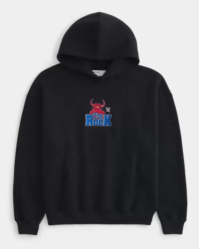 Boxy The Rock Grafik-Hoodie Boxy The Rock Grafik-Hoodie