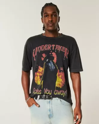 Boxy Undertaker Grafik-T-Shirt
