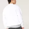 Boxy West Coast Marathon Graphic Crew Sweatshirt Boxy West Coast Marathon Graphic Crew Sweatshirt