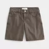Braune Baggy-Jeans mit niedrigem Bund Braune Baggy-Jeans mit niedrigem Bund
