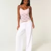 Camisole mit durchgehender Spitze Camisole mit durchgehender Spitze