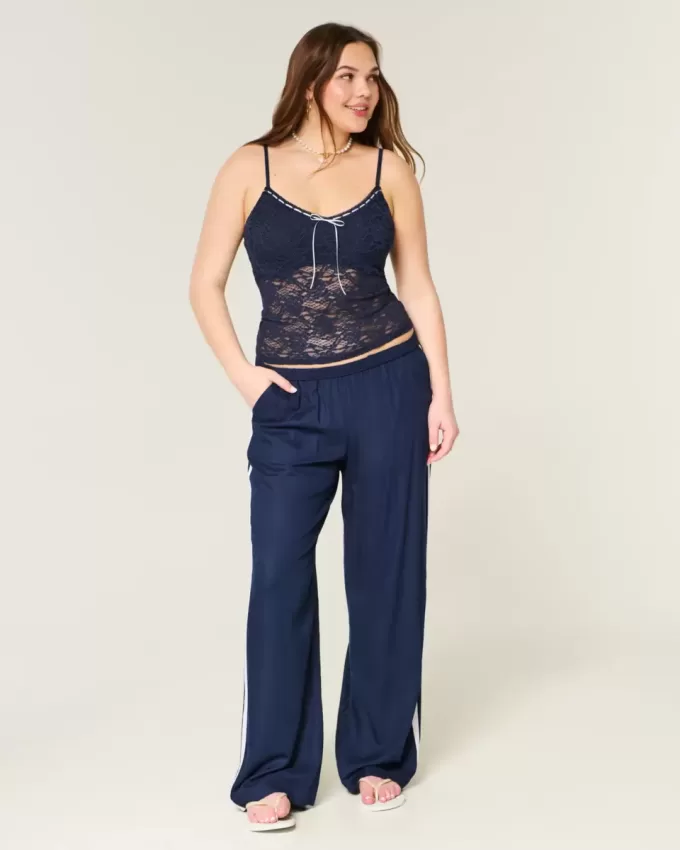 Camisole mit durchgehender Spitze Camisole mit durchgehender Spitze