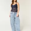 Camisole mit durchgehender Spitze Camisole mit durchgehender Spitze