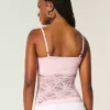 Camisole mit durchgehender Spitze Camisole mit durchgehender Spitze