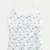 Camisole mit durchgehender Spitze