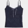 Camisole mit durchgehender Spitze Camisole mit durchgehender Spitze