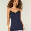 Camisole mit Spitzenbesatz Camisole mit Spitzenbesatz
