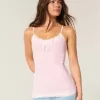 Camisole mit Spitzenbesatz Camisole mit Spitzenbesatz