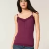 Camisole mit Spitzenbesatz Camisole mit Spitzenbesatz