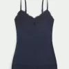 Camisole mit Spitzenbesatz Camisole mit Spitzenbesatz