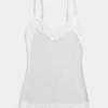 Camisole mit Spitzenbesatz Camisole mit Spitzenbesatz