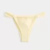 Cheekiest-Bikinihose aus Jacquard mit breiten Trägern