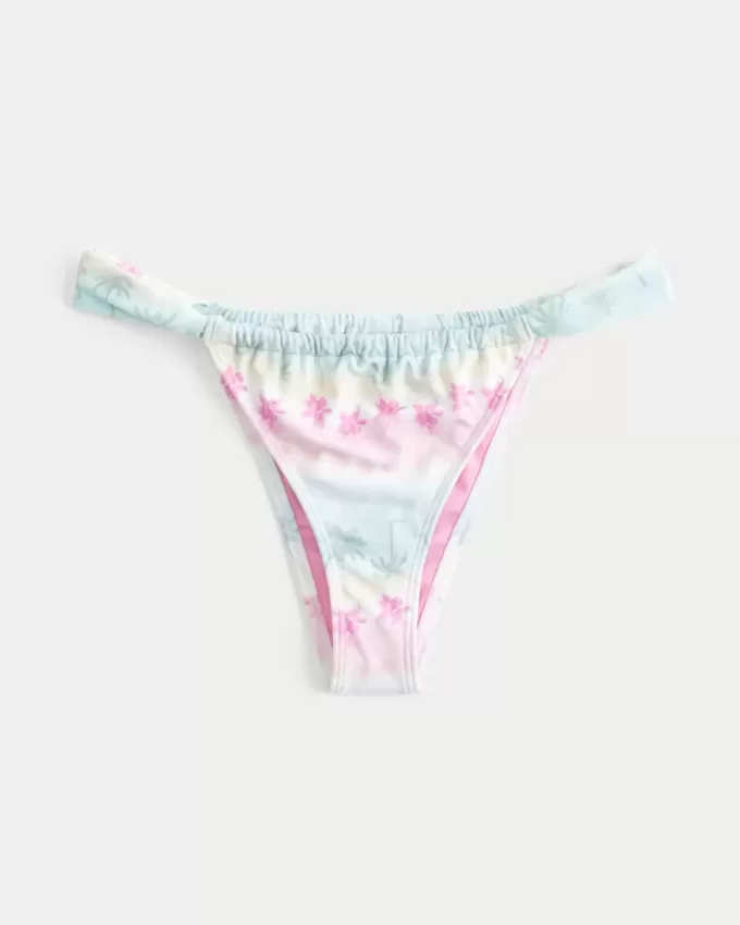 Cheekiest-Bikinihose mit hohem Beinausschnitt und breiten Trägern Cheekiest-Bikinihose mit hohem Beinausschnitt und breiten Trägern