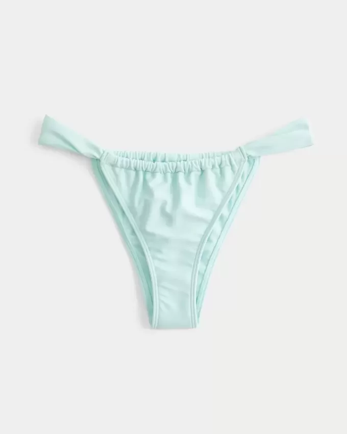 Cheekiest-Bikinihose mit hohem Beinausschnitt und breiten Trägern Cheekiest-Bikinihose mit hohem Beinausschnitt und breiten Trägern