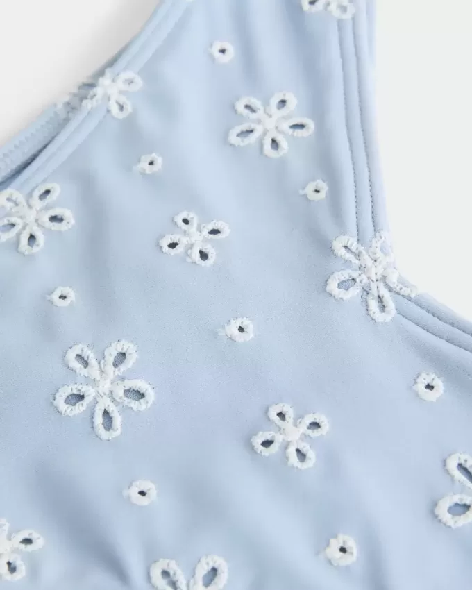 Cheekiest Bikinihose mit hohem Beinausschnitt und Ösen Cheekiest Bikinihose mit hohem Beinausschnitt und Ösen