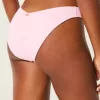 Cheeky-Bikinihose aus Jacquard mit hohem Beinausschnitt und V-Taille
