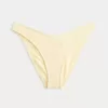 Cheeky-Bikinihose aus Jacquard mit hohem Beinausschnitt und V-Taille