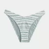 Cheeky-Bikinihose im Häkel-Stil mit hohem Beinausschnitt Cheeky-Bikinihose im Häkel-Stil mit hohem Beinausschnitt