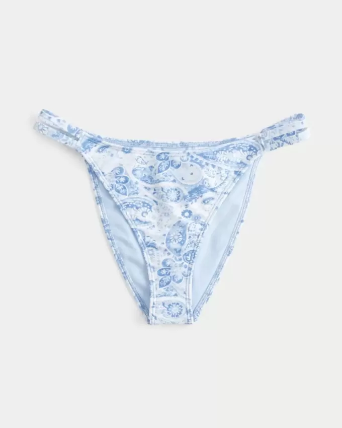 Cheeky-Bikinihose mit Doppelträgern Cheeky-Bikinihose mit Doppelträgern