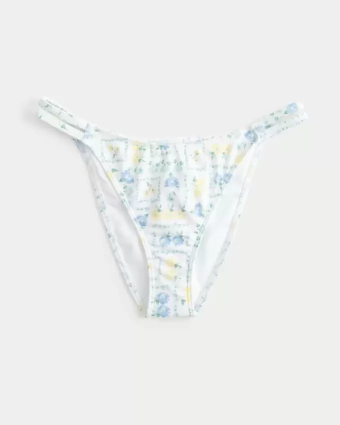 Cheeky-Bikinihose mit Doppelträgern Cheeky-Bikinihose mit Doppelträgern
