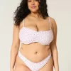 Cheeky-Bikinihose mit hohem Beinausschnitt Cheeky-Bikinihose mit hohem Beinausschnitt