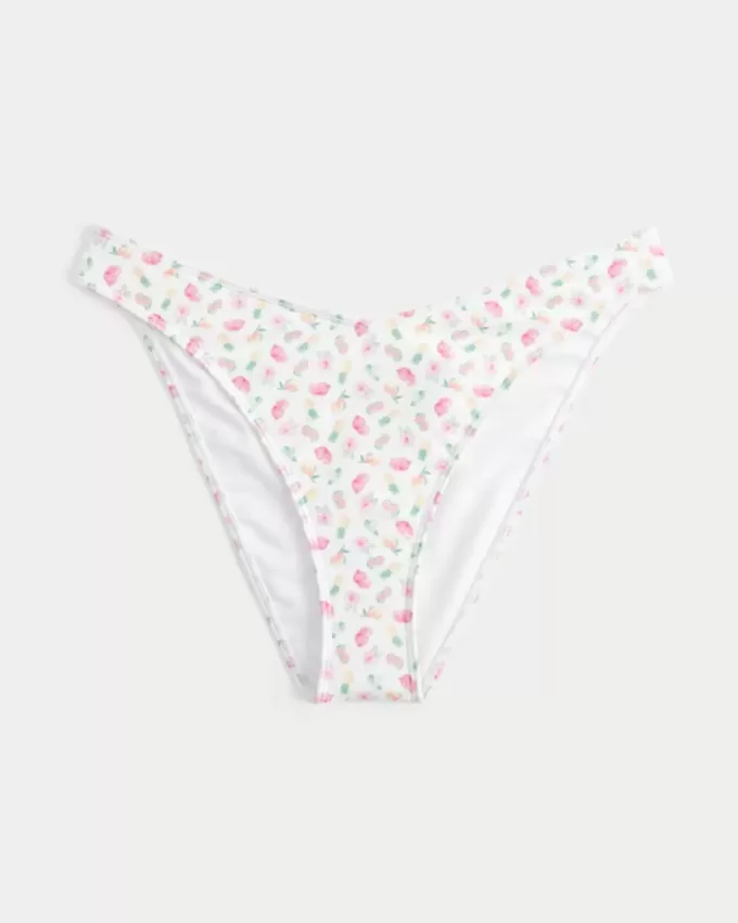 Cheeky-Bikinihose mit hohem Beinausschnitt Cheeky-Bikinihose mit hohem Beinausschnitt