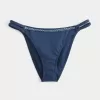 Cheeky-Bikinihose mit Perlen und Doppelträgern Cheeky-Bikinihose mit Perlen und Doppelträgern