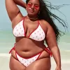 Cheeky-Bikinihose mit seitlicher Schnürung Cheeky-Bikinihose mit seitlicher Schnürung