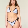 Cheeky-Bikinihose mit seitlicher Schnürung Cheeky-Bikinihose mit seitlicher Schnürung