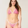 Cheeky-Bikinihose mit seitlicher Schnürung Cheeky-Bikinihose mit seitlicher Schnürung