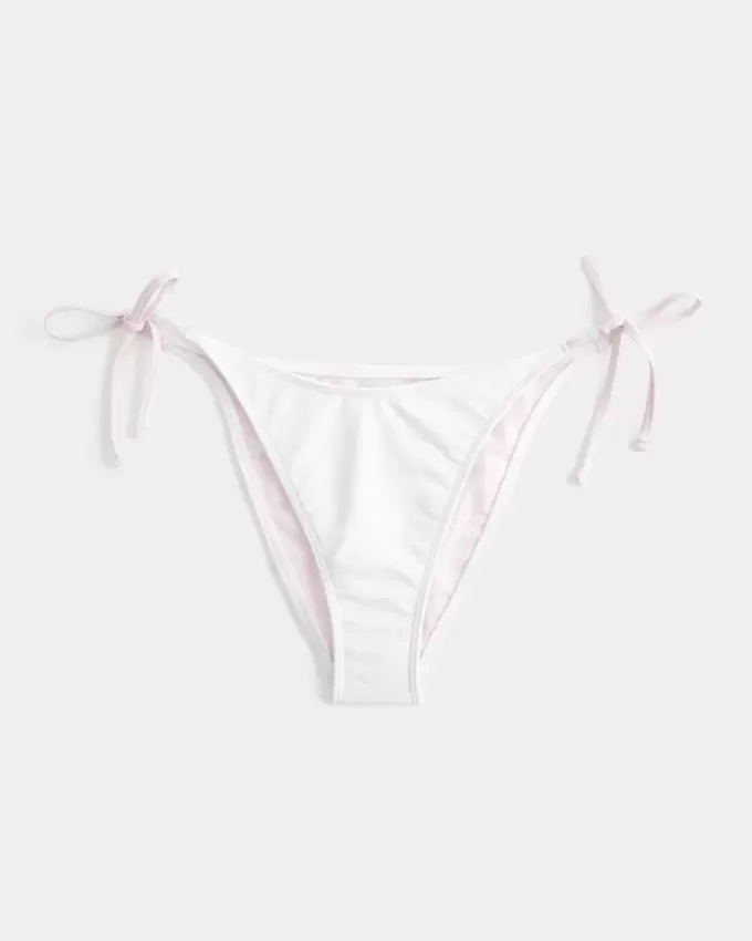 Cheeky-Bikinihose mit seitlicher Schnürung Cheeky-Bikinihose mit seitlicher Schnürung