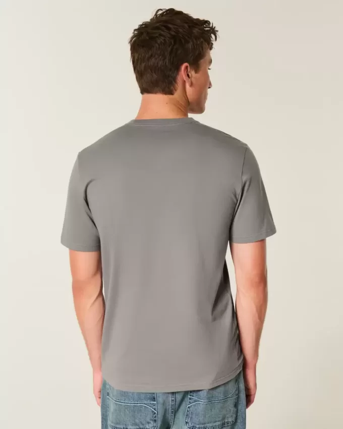 Classic Fit Logo-Rundhals-T-Shirt Classic Fit Logo-Rundhals-T-Shirt